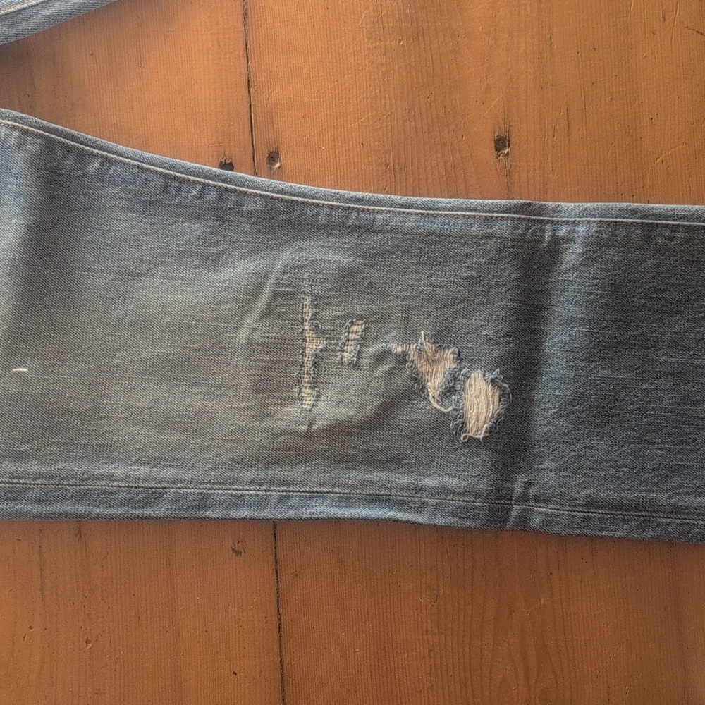 Anthropologie Denimist Women's Sz 24 Jaclyn Slim Kick Jeans - Picture 8 of 12